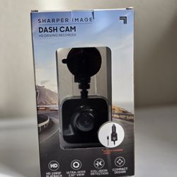 Sharper Image Dash Cam - Rotates for 360 Views - Dash Camera