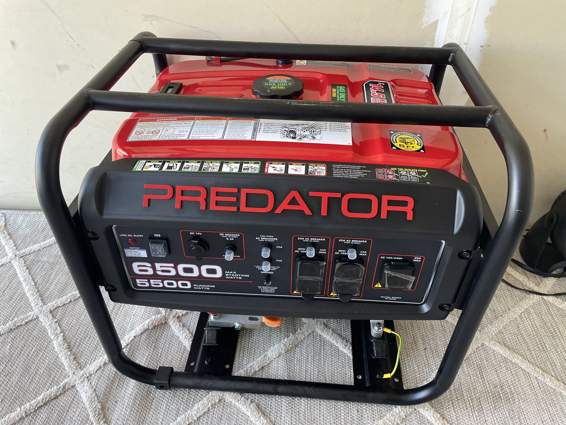Predator Generator 6500w