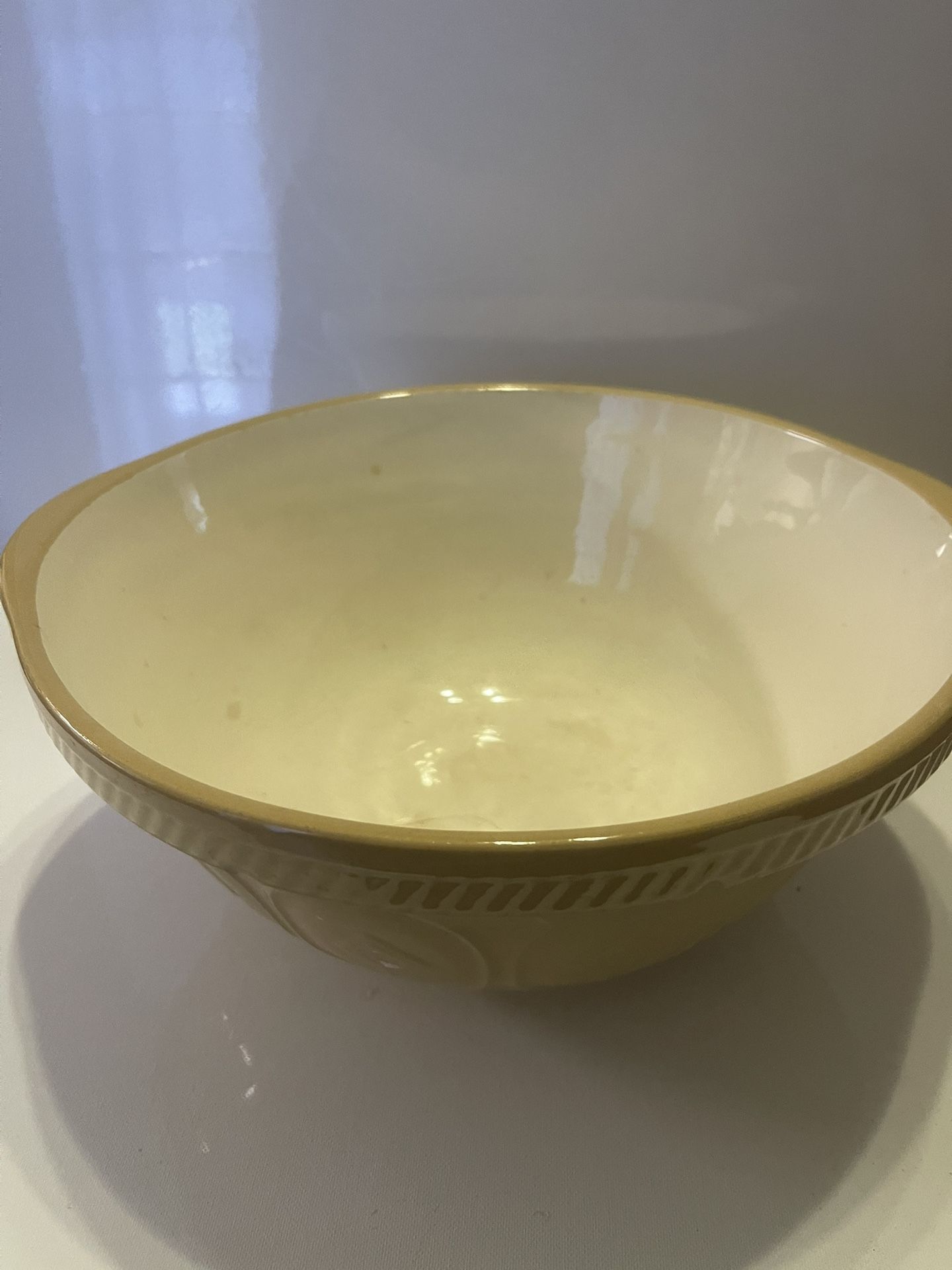Antique Yellow Ware Bowls