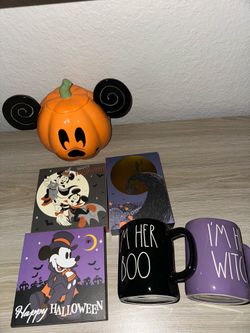 Disney halloween decor