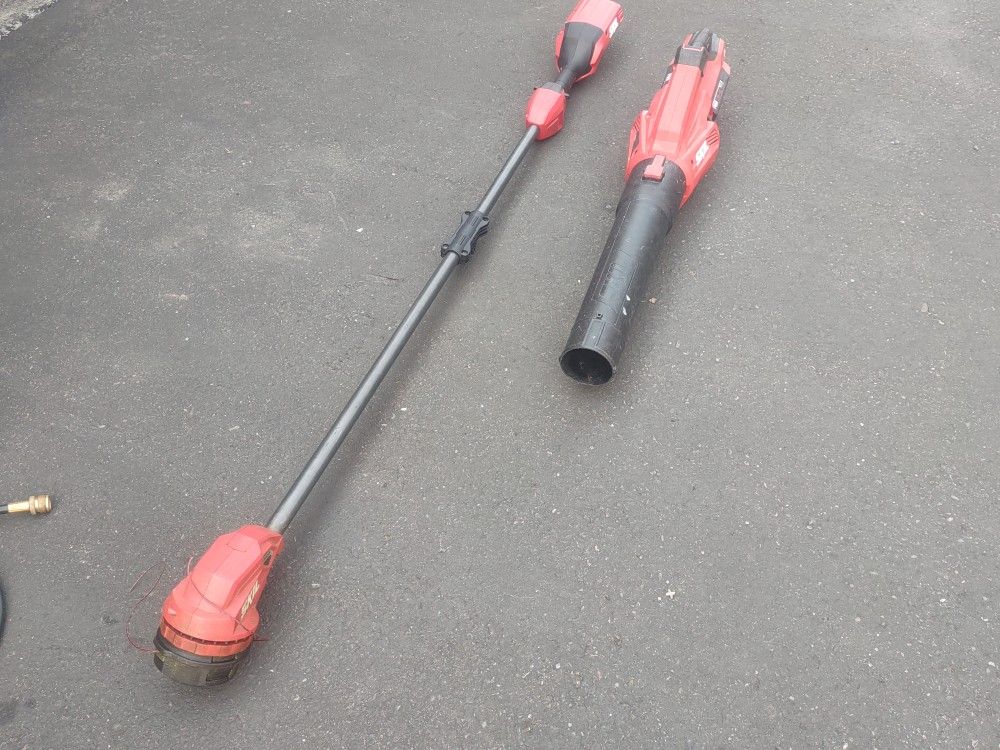 Skill Leaf Blower And Weed eater Combo