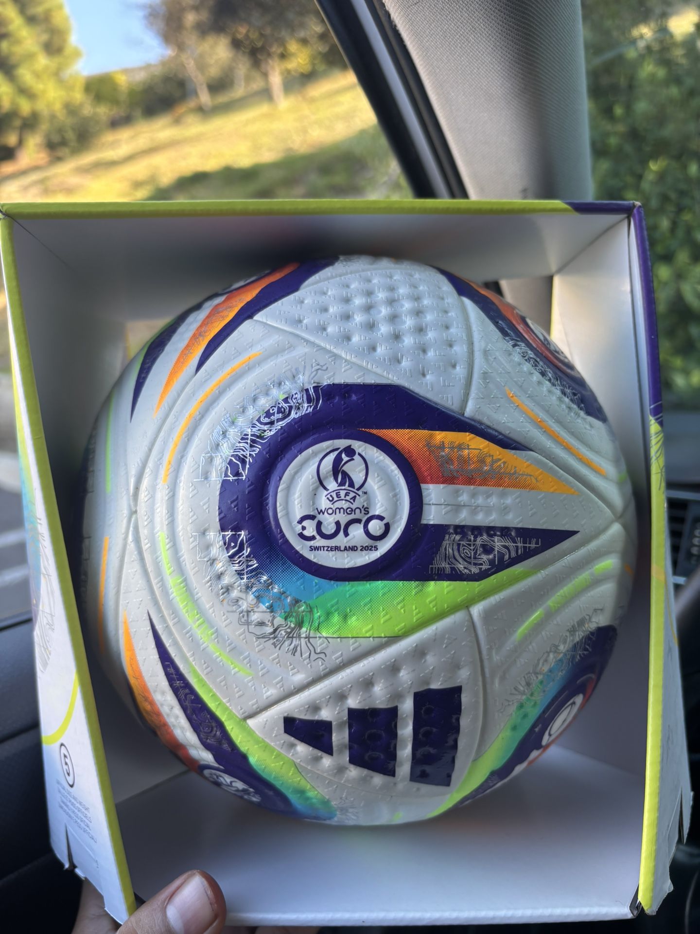UEFA EUROS OFFICIAL MATCH BALL SIZE 5