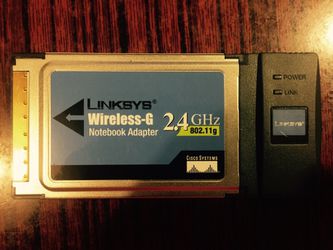 Linksys Wireless Notebook Adapter