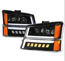 Chevy Silverado 2003-2006 Cateye headlights