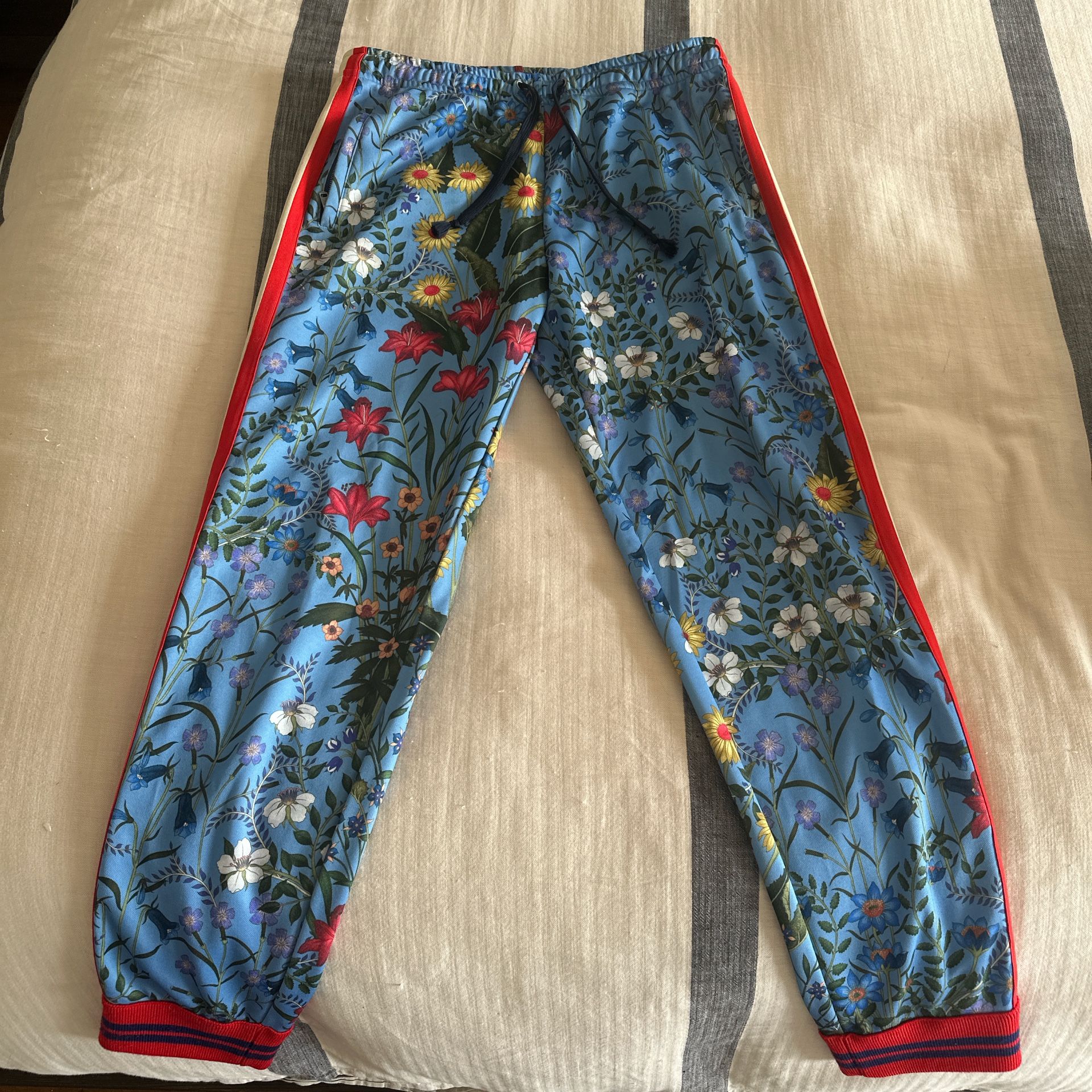 AUTHENTIC Gucci Floral Track Pants
