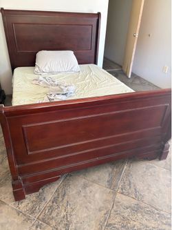 Mahogany bed boards