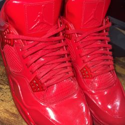 Jordan 4 Leather Red No Box Size 12