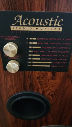 Speakers high quality excellent condition