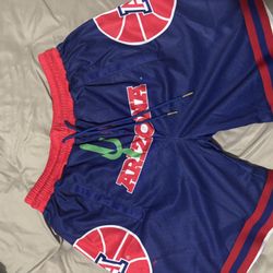 arizona college basketball shorts 