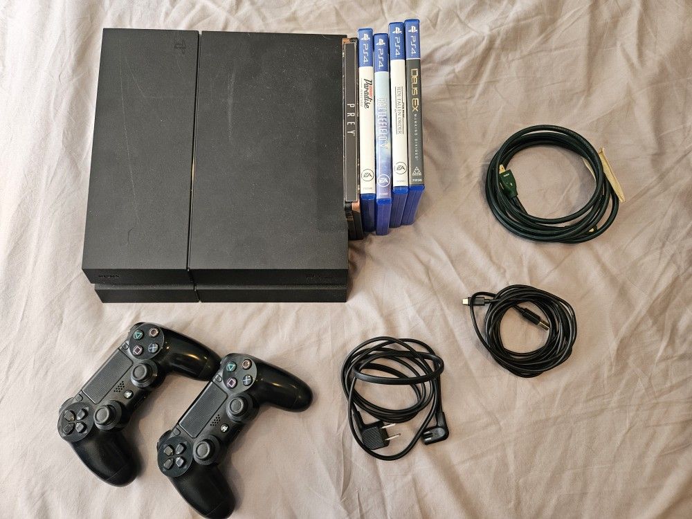 PS4 With Accessories