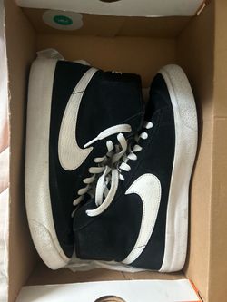 Black Nike blazers worn  few times