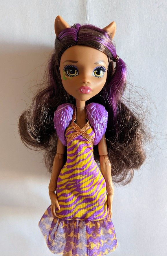 Monster High Clawdeen Wolf Welcome to Monster High Dance the Fright Away Doll