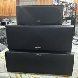 Center Channel Speakers $15.00 Each