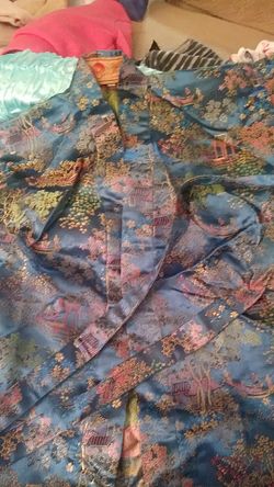 Asian style kids robe