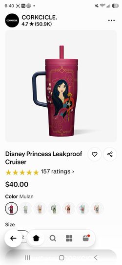Corkcicle Mulan Leakproof Cruiser