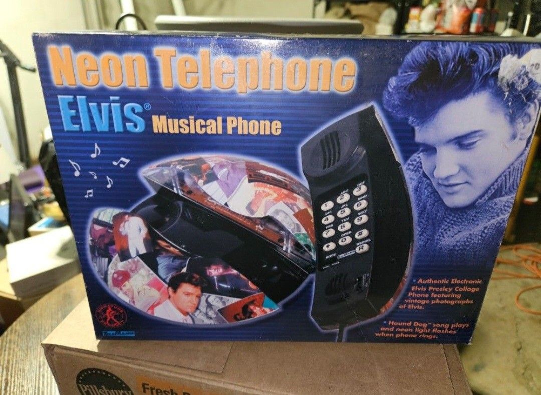 Elvis Presley Neon Telephone