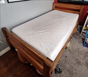 Twin bed and twin bunk beds