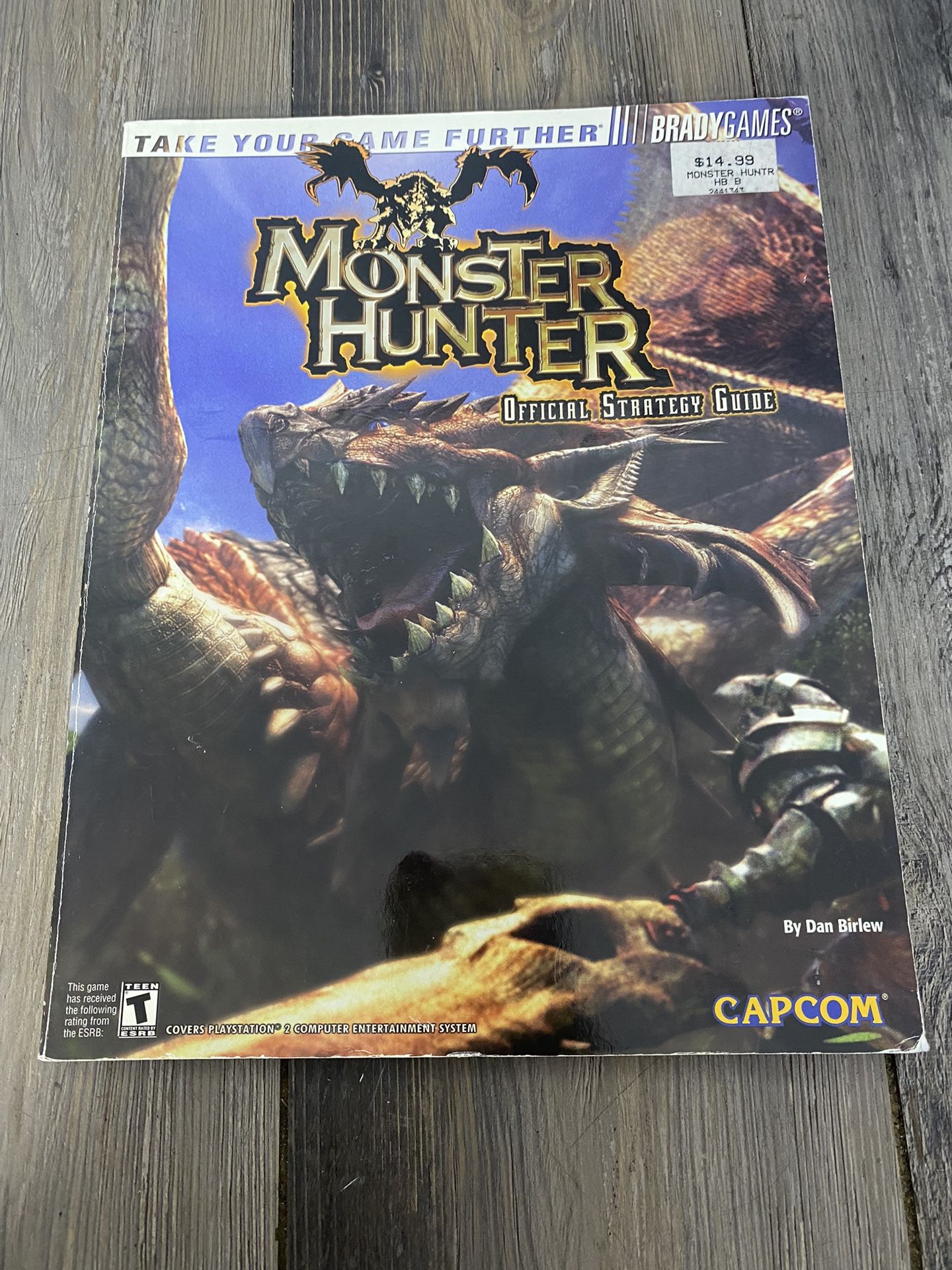 Monster Hunter Official Strategy Guide by Dan Birlew & Brady Games Capcom PS2