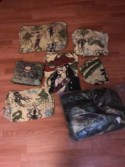 Bed in bag pirates of Caribbean set