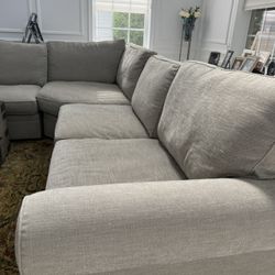 Pottery Barn 6 Piece Sectional 