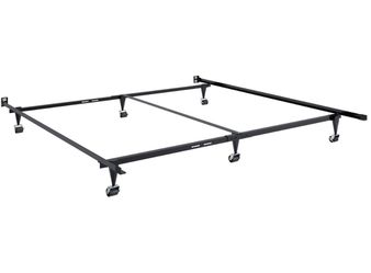 Queen size metal bed frame