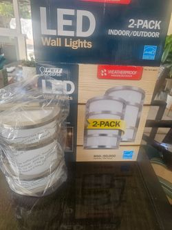 Wall lights LED Open Box new