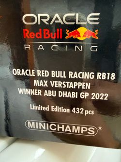 🏁 Max Verstappen Red Bull RB18 – 1:18 Scale (Limited Edition) 🏁