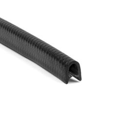 FlexSeals Flexible PVC Edge Trim 25ft Length, Fits 1/8" - 3/16" Thick Edge - ...