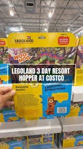 Legoland Costco Park hopper tickets