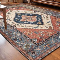 5x7 Area Rug 7447 