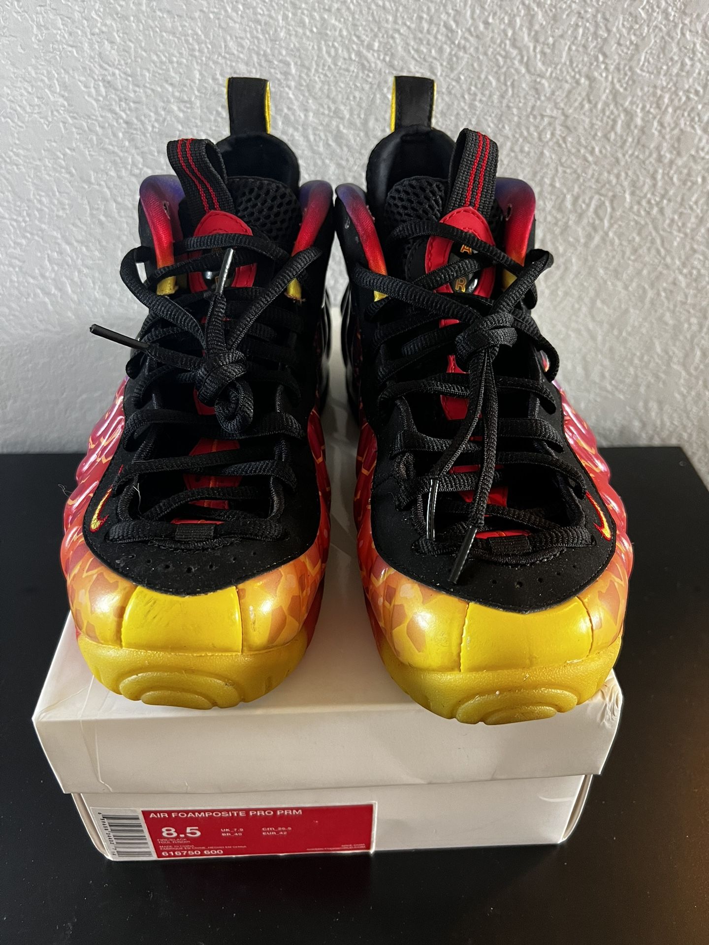 AIR FOAMPOSITE PRO PRM \'AREA 72\' Nike Air Foamposite Pro PRM Premium Area 72 Asteroid Mens  main image 2