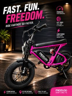 MEELOD T16 Electric Bike – Fast, Powerful Fat Tire E-Bike