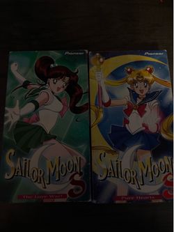 Sailor Moon VHS tapes