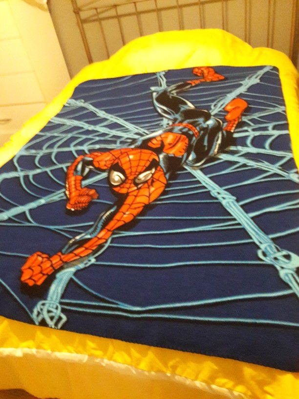 SPIDERMAN Blanket/Throw Bedcover