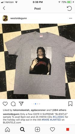 Supreme blientele shirt new arrivals