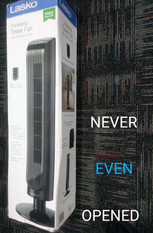 Lasko Oscillating Fan Tower (with remote)