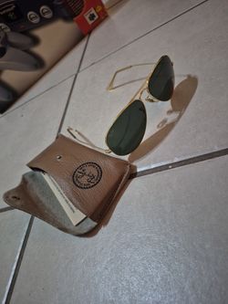 Vintage Rayban L0205 Aviators. Top Gun Teardrop Style. 