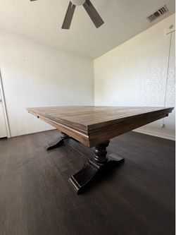 Dining table seats 8