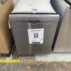 Bosch 300 Series Top Control 24” Smart Built In Dish Washer With Third Rack 
