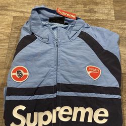 Supreme Ducati Light blue Jacket Size M