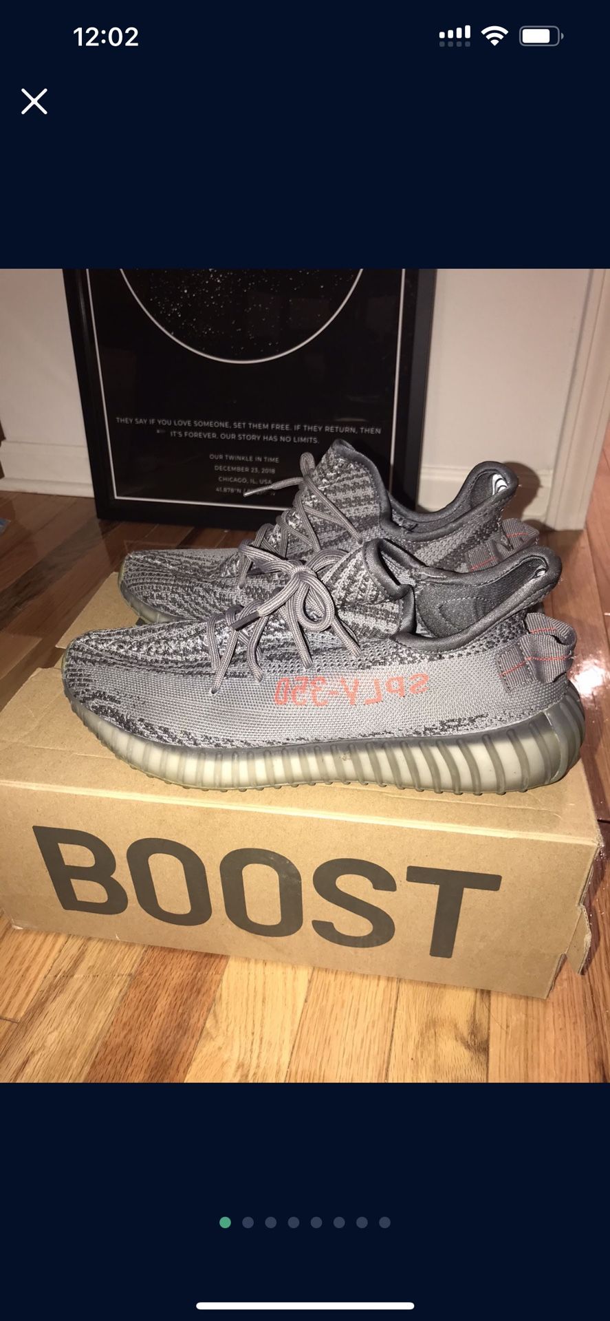adidas Yeezy Boost 350 V2 Beluga SIZE 10