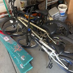 2 Adult 1youth Bicycle
