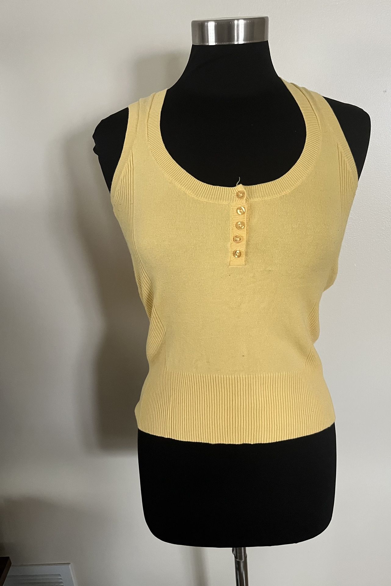 Wet Seal yellow vest