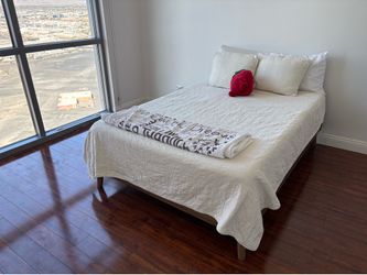 Full Size Bed Mattress with Frame