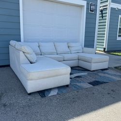 Cream Sectional Couch