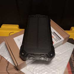 Power Bank solar 49880 mAh With cables