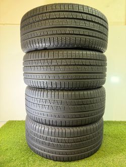 V192  275 40 21 107V  Pirelli  Scorpion Verde  4 Used Tires 90% Life 