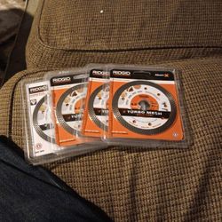 RIDGID  4.5" Diamond Blades