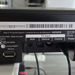 BOSE SOLO 5 Soundbar With Remote And Power Adapter