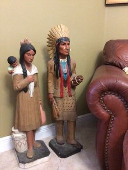 Antique statues